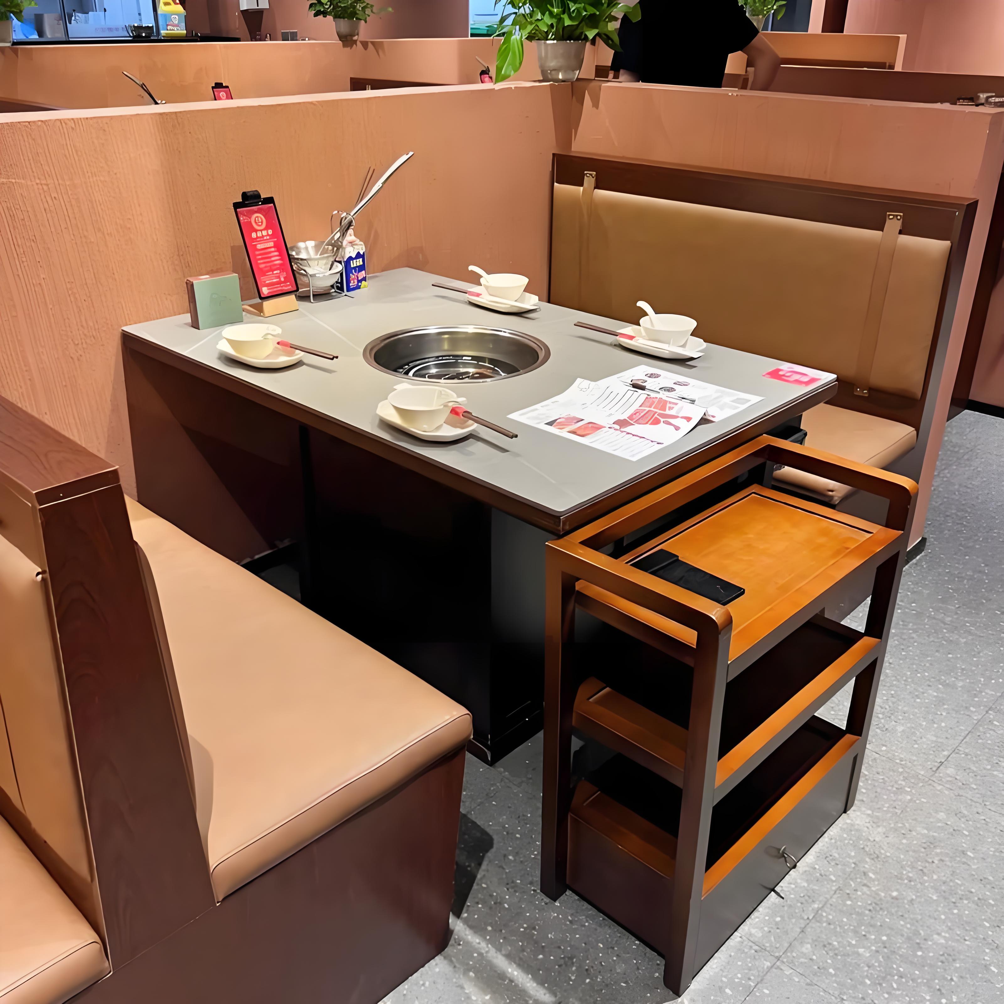 五家渠市无烟净化灶台中餐桌 - 价格